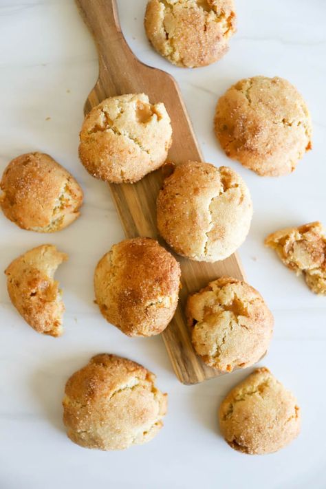 Original Toffee Doodle Cookies - The Quick Journey Doodle Cookies, Soft Chewy Cookies, Toffee Chips, Chewy Cookies, Sugar Pie, Favorite Cookie Recipe, Cinnamon Cookies, Cookie Ball, Toffee Bits