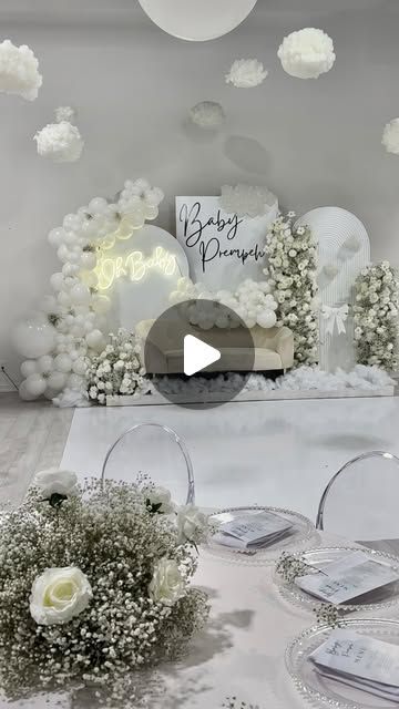 Wedding & Event Decor on Instagram: "Create DIY clouds with me ☁️☁️

Things you need:
Cotton (poly fil)
Spray glue 
Lanterns (got mine from Amazon)

This was fun and easy but very time consuming !☁️

#eventdesign #torontoevents #torontoeventdecor  #gtaparty #gtadecor #gtaevents #florals #babyshower #cloud9babyshower #cloud9theme #allwhitebabyshower" Ceiling Clouds, Spray Glue, Diy Clouds, Wedding Event Decor, Create Diy, Cloud 9, Craft Videos, Wedding Event, Event Design