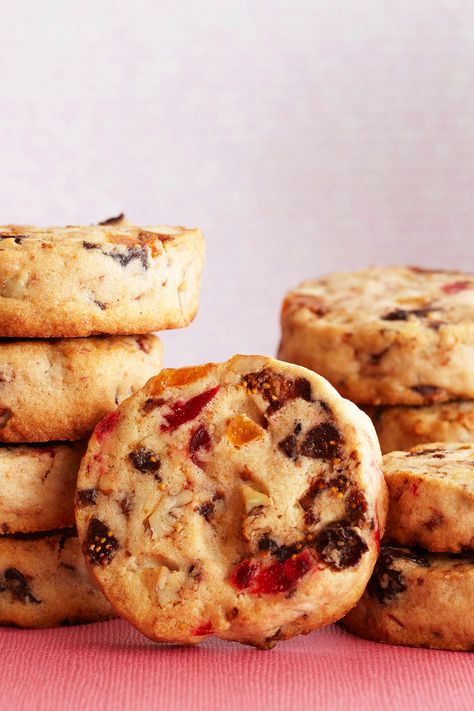 Fruitcake Cookies, Cranberry Shortbread Cookies, Fruit Cake Cookies, Fruit Cookies, Cranberry Cookies, Tea Cookies, Buttery Cookies, Taste Made, Sour Taste