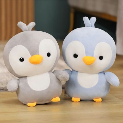 35/45/55cm Lovely Couple Penguin Plush Toys Stuffed Animal Hug Pillow Cute Soft Penguin Dolls Baby Girls Valentine's Xmas Gift - Stuffed & Plush Animals - AliExpress Totoro Plush, Animal Hugs, Penguin Plush, Hug Pillow, Wedding Doll, Pillows Flowers, Lovely Couple, Plush Toy Dolls, Girls Valentines