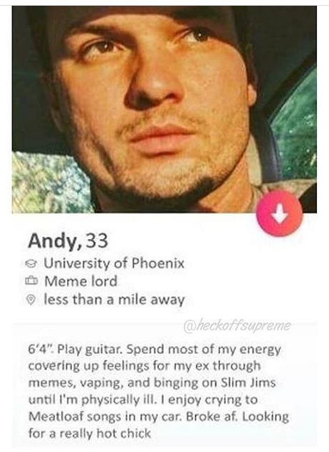 Tinder has the funniest Profiles! 😄 Lol 🤣 Bad Tinder Profiles, Dating Profile Bio Ideas, Profile Bio Ideas, Best Tinder Bios, Good Tinder Bios, Funny Tinder Profiles, Funny Tinder, Tinder Bio, Tinder Profiles