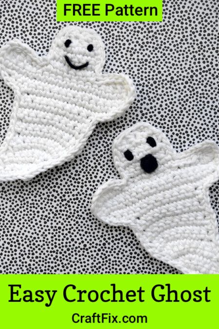 Crochet Halloween Motif, Halloween Appliques Crochet, Ghost Applique Crochet Pattern, Ghost Applique Crochet, Crochet Halloween Ghost Patterns Free, Ghost Crochet Applique, Crochet Ghost Hat Pattern Free, Flat Ghost Crochet Pattern, Easy Crochet Ghost Pattern