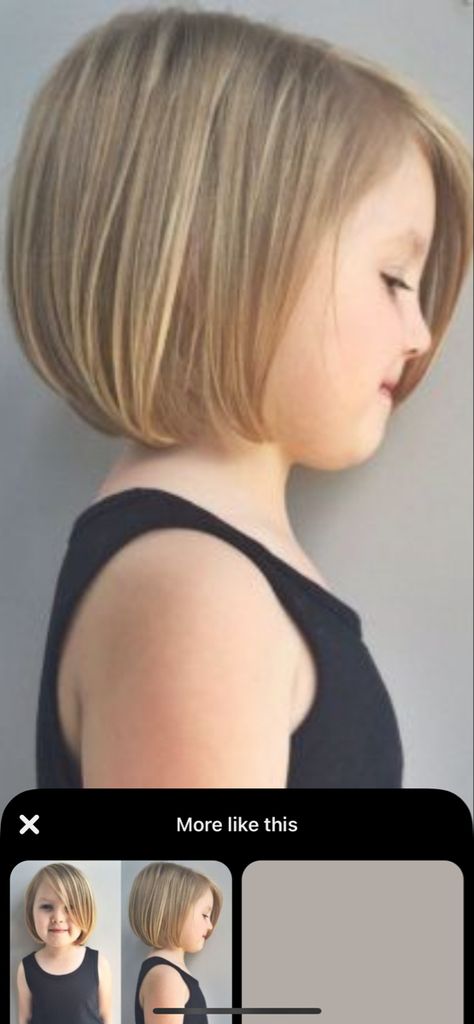 Preschool Haircut, Toddler Bob Haircut, Kids Bob Haircut, Toddler Girl Haircut, Short Hair For Kids, Bob Haircut For Girls, Medium Haircut, Toddler Haircuts, Sophisticated Hairstyles