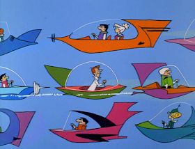 Yowp: Jetsons The Jetsons Aesthetic, Jetsons Aesthetic, Cartoon Vehicles, Hanna Barbera Cartoons, Old School Cartoons, World Of Tomorrow, The Jetsons, Morning Cartoon, Classic Cartoon Characters