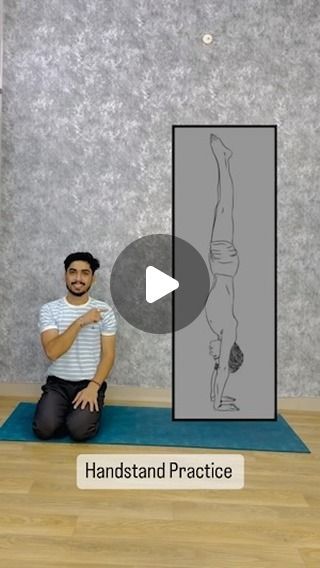 Handstand Yoga Beginner, Handstand Practice, Hand Stands, Handstand Yoga, Yoga Beginner, Hand Stand, Handstand, Yoga Teacher, How To Do Yoga