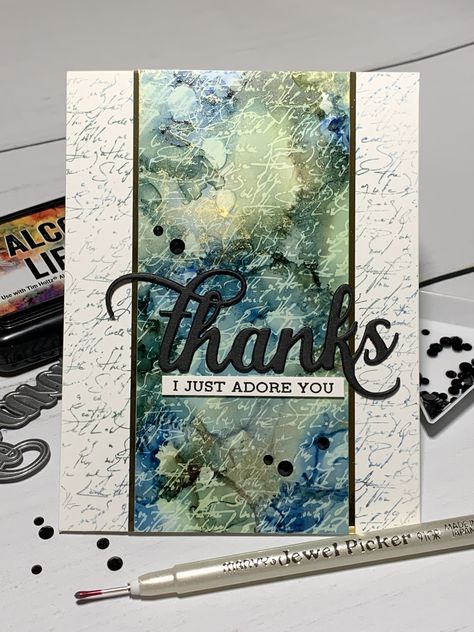 Stamping Techniques Card Tutorials, Gina K Designs, Silhouette Cards, Alcohol Ink Crafts, Good Weekend, Embossed Cards, Alcohol Ink Painting, Alcohol Ink Art, Weekend Plans