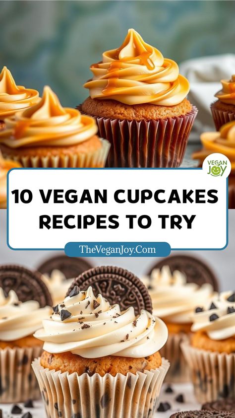 Indulge guilt-free with these heavenly vegan cupcake recipes! Vegan Cheesecake Cupcakes, Cupcake Recipes Vegan, Best Vegan Cupcakes, Gluten Free Dairy Free Cupcakes, Vegan Cupcakes Easy, Vegan Cupcakes Recipes, Vegan Cupcake Recipe, Banana Split Cupcakes, Vegan Cupcake Recipes