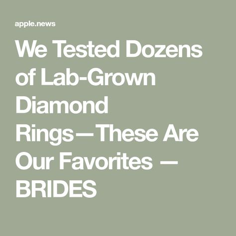 We Tested Dozens of Lab-Grown Diamond Rings—These Are Our Favorites — BRIDES Lab Grown Vs Natural Diamonds, Lab Grown Diamond Jewellery, Tapered Engagement Ring, Brilliant Earth Rings, Princess Cut Engagement, Lab Grown Diamond Engagement Ring, Clean Origin, Emerald Cut Engagement, Lab Diamond Engagement Ring