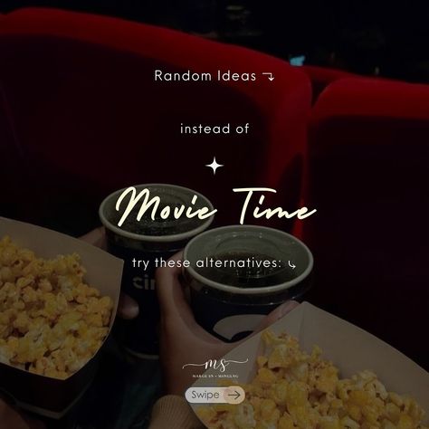 PART 88 — instead of “It’s Movie Time! ”, try these motivational alternatives 🥰 🏷️ #movie #movietime #adayinmylife #cinema #captionideas #notes #instagramtips #randomideas #fyp #margesn #caption Caption For Movie Time, Movie Date Captions, Date Quotes, Cinema Date, Movie Time, About Time Movie, Instagram Tips, Instagram Captions, Instagram Story