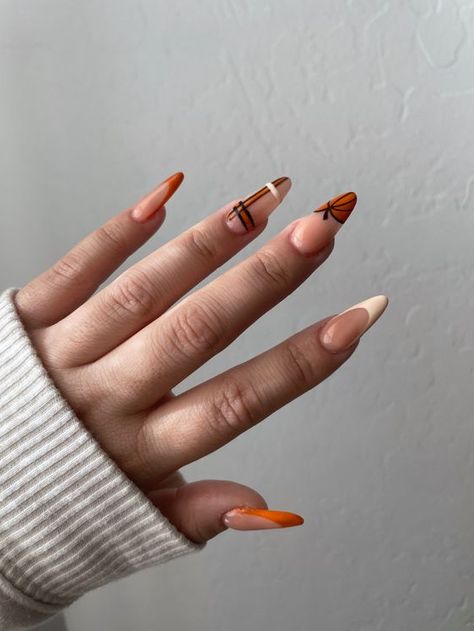 Fall Nails 2023 – Fall Nails Acrylic Nails French Tip Nails - davidreed.co Nails 2023 Green, Nails 2023 Designs, Square Fall Nails, Nails 2023 Fall, Fall Almond Nails, Short Fall Nails, Nails 2023 Trends, Fall Nails 2023, Acrylic Nails Almond Shape