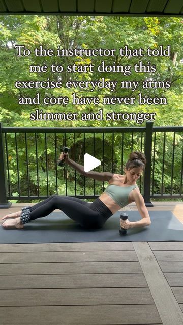 theactivern on Instagram: "✨• If you want to lose fat and tone up you can’t skip combo movements like this! Targeting both your arms and core in one movement will keep your body totally engaged and under tension lengthening and strengthening your core and arms giving you a toned and sculpted look! • ✨  #pilates #fitness #workouts #workoutsforwomen #pilateslovers #pilatesbody #arms #armsworkout #core #coreworkout #abs #absworkouts #workoutvideos #explorepage #pilateslovers #fit #fitnessmotivation #dailyworkout #pilateslife #athomeworkouts #movement #workout #armsandabs #fitnesslife #fitnessgirl #weights #liftweights #pilatesmat #matpilates #tone #leanmuscle" Movement Workout, Workouts Pilates, Monday Workout, Pilates Body, Abs Workout Video, Step Workout, Pilates Fitness, Basic Workout, Everyday Workout