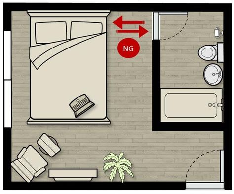 Bed Placement Feng Shui Bedroom Layouts, Bed Positioning In Bedroom, Bed Placement Feng Shui, Bed Feng Shui, Feng Shui Bed Placement, Feng Shui Bedroom Layout, House Feng Shui, Feng Shui Bedroom Tips, Bedroom Feng Shui