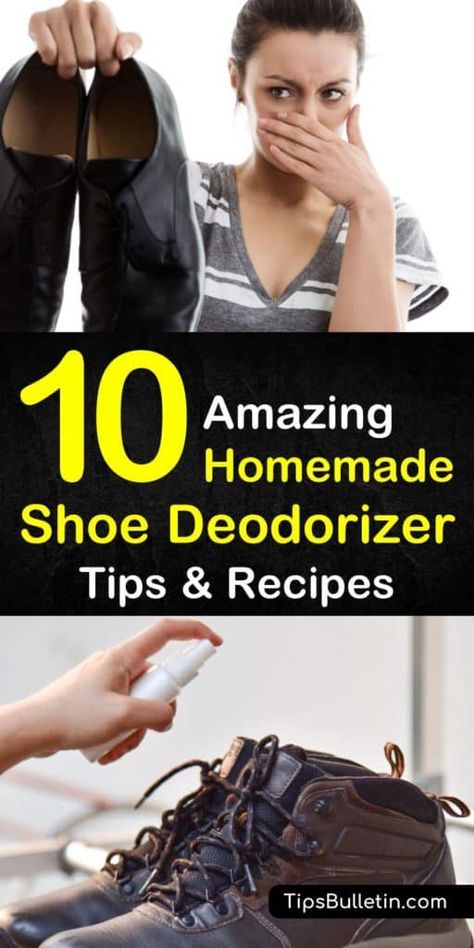 Diy Shoe Deodorizer, Natural Shoe Deodorizer, Baking Soda Drain Cleaner, Baking Soda For Dandruff, Baking Soda Cleaner, Shoe Deodorizer, Baking Soda Shampoo Recipe, Homemade Shoes, Shoe Spray