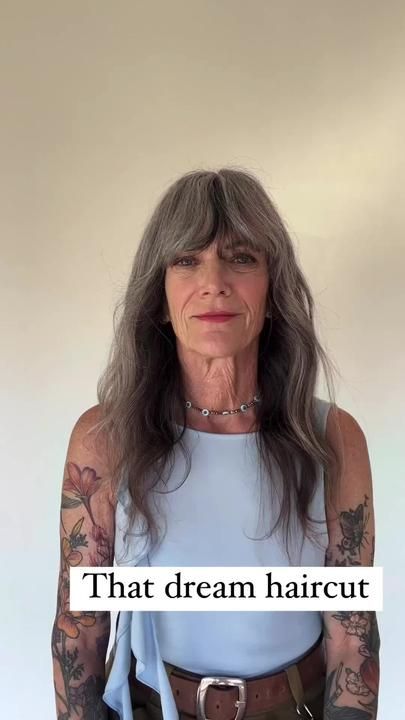 Jayne Matthews on TikTok Jayne Matthews Hair, Jayne Matthews, Bangs And Layers, Texture Gradient, Texture Spray, Shaggy Haircuts, The Marshall, Texturizing Spray, Curtain Bangs