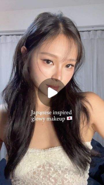 tiara on Instagram: "inspired by the popular igari makeup look ✨" Natural Makeup For Asian Women, Igari Makeup Look, Igari Makeup, Glowy Makeup, Tiara, Makeup Tutorial, Makeup Looks, Makeup, Hair