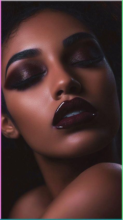 Discover 10 Dark Feminine Makeup Looks that will leave you breathless! Embrace the Dark Feminine Aesthetic with these striking Feminine Makeup ideas, perfect for achieving an Elegantes Makeup look with a touch of Vampy Makeup. Whether you're preparing for Makeup Prom or simply want to elevate your Feminine Aesthetic, these dark and alluring looks will inspire you to channel your inner femme fatale. Explore the bold, captivating world of Dark Feminine makeup and make a statement wherever you go! Makeup Looks With Red Lips, Grunge Glam Makeup, Witchy Makeup Looks, Dark Feminine Makeup Looks, Bond Girl Aesthetic, Feminine Makeup Looks, Sultry Makeup Looks, Mythical Makeup, Vampire Looks