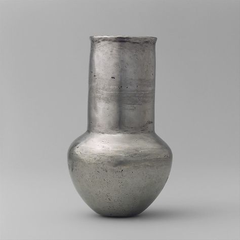 Egyptian Pottery, Ancient Pottery, Silver Vase, Ancient Egyptian Art, Egyptian Art, Ancient Artifacts, Ancient Egyptian, Ancient Art, Metropolitan Museum Of Art