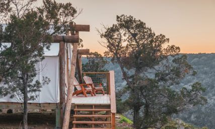 Retreats Archive - Collective Retreats Wimberley Texas, Destin Resorts, Camping Resort, Luxury Glamping, Live Oak Trees, Glamping Site, Country Retreat, Camping Destinations, Luxury Tents