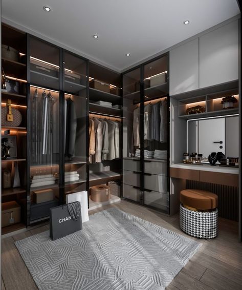 Modern Closet Designs, Small Dressing Rooms, Model Houses, Design Ložnic, Luxury Closets, Closets Design, Dream Closet Design, Walk In Closet Design, Closet Design Layout