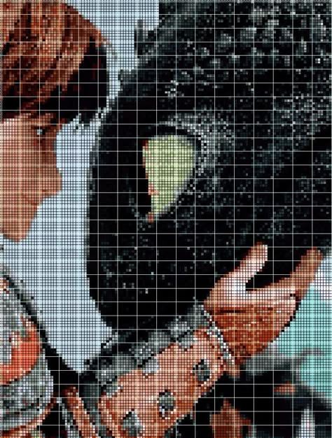 Pixel Art How To Train Your Dragon, Httyd Cross Stitch, Bead Loom Kits, Dragon Cross Stitch, Pearl Beads Pattern, Bead Loom Designs, Pony Bead Patterns, Pixel Drawing, Motifs Perler