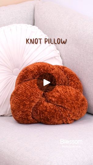 311K views · 1K reactions | Turn cozy into chic! 🧶✨ This DIY knot pillow adds the perfect touch of style and comfort to any space. | Blossom | Blossom · Original audio Diy Knot Pillow, Knot Pillow, Backyard Games, Fancy Folds, Diy Backyard, Kids Rooms, Pretty Much, Knot, Home Sweet Home