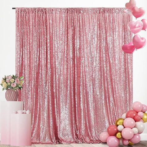 Amazon.com : SquarePie Sequin Backdrop 10FT x 10FT Black Sparkly Curtain for Wedding Party : Electronics John Philip Sousa, Sequin Backdrop, Wedding Party, Sequin, Curtains, Electronics, Black