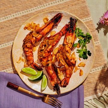 Baked Stuffed Shrimp, Yogurt Marinade, Cilantro Recipes, Jumbo Shrimp, Garlic Fries, Citrus Juicer, Gluten Free Cheese, Roast Chicken, Shrimp Recipes