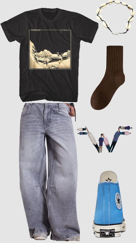 #weezer #rivers #riverscuomo Rivers Cuomo, Baggy Clothes, Weezer, Clothes