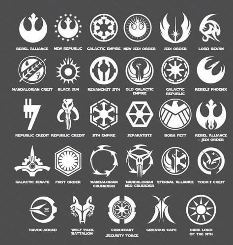 Star Wars Insignia, Anakin Symbol, Star Wars Symbols And Meanings, Gray Jedi Symbol, Cool Star Wars Tattoos, Mandalorian Tattoo Symbols, Star Wars Tattoo Designs Drawings, Star Wars Lightsaber Drawing, Star Wars Mandalorian Art