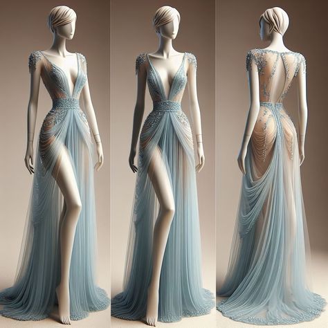 Scifi Princess Dress, Night Court Fashion, Dress Outfits Women, Trend Outfit, Fantasy Dresses, Glamour Dress, Unique Wedding Dresses, Fantasy Gowns, Fairytale Dress