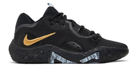 Nike PG 6 Basketball Men's Black Metallic Gold ALL Sizes 9 to 13 New DC1974-005 Get a price at https://copapair.com/nike-pg-6-basketball-mens-black-metallic-gold-all-sizes-9-to-13-new-dc1974-005/ Nike Pg 6 Shoes, Pg 6 Shoes, Nike Pg 6, Hoop Shoes, Gold Basketball Shoes, Pg 6, Athletic Models, Black Basketball Shoes, Limited Edition Shoes