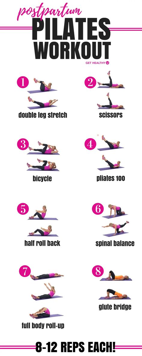 Postpartum Pilates, Pilates Core, Mat Pilates Workout, Pilates Workout Plan, Postpartum Workout, Pilates Workout Routine, Pilates Moves, Pilates At Home, Pilates Workouts