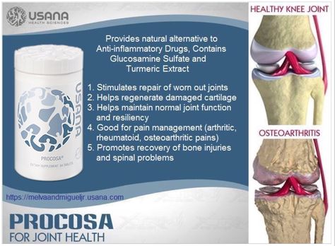 Procosa Usana Products, Usana Health Sciences, Cellular Nutrition, Healthy Supplements, Personalized Nutrition, Healthy Joints, Health Business, Bone Health, Knee Pain