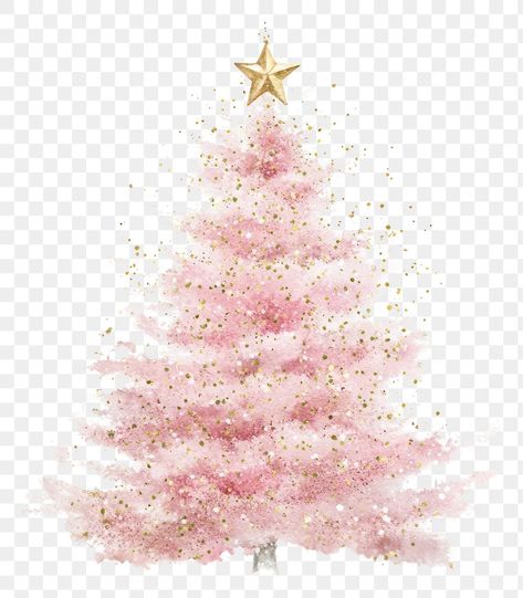 Pink Christmas Coquette, Aesthetic Pngs, Christmas Tree Illustration, Christmas Tree Drawing, Christmas Stock Photos, Christmas Coquette, Png Elements, Christmas Tree Png, Coquette Christmas