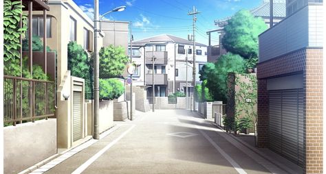 Anime Landscape, Japanese Town, Anime House, Episode Interactive Backgrounds, Anime Places, Episode Backgrounds, Anime City, 8bit Art, Scenery Background