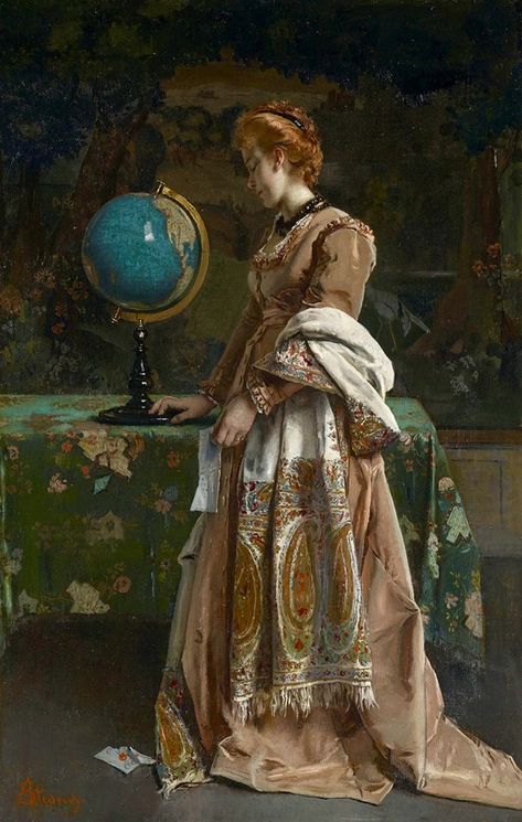 Alfred Émile Léopold Stevens... - Kai Fine Art Alfred Stevens, Academic Art, Victorian Art, Beautiful Paintings, Impressionism, Classic Art, Art History, Female Art, Painting & Drawing