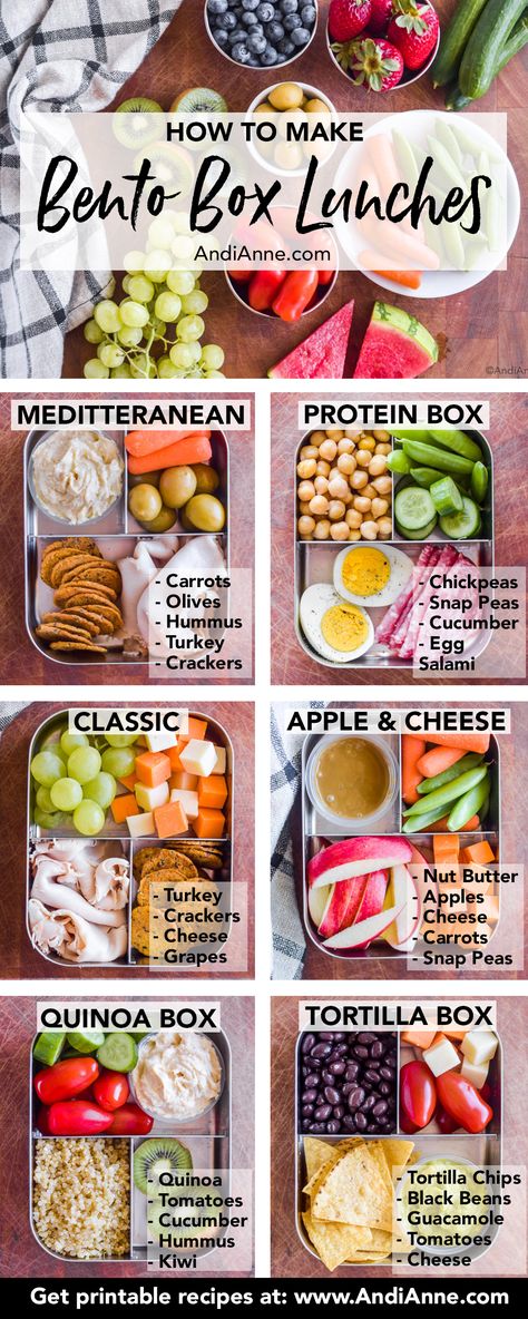 Bento Box Lunches For Kids, Easy Bento, Bento Box Lunch Ideas, Box Lunch Ideas, Bento Box Lunches, Healthy Lunches For Work, Lunches For Kids, Quick Healthy Lunch, Box Lunches