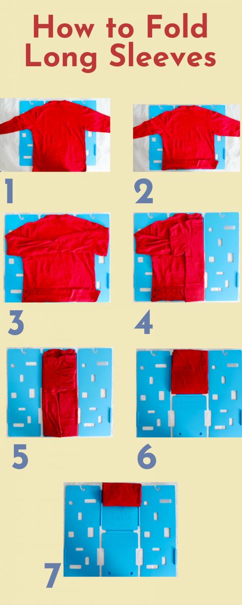 Packing Hacks For Men, Fold Long Sleeve Shirts To Save Space, How To Fold Long Sleeved Tshirts, How To Fold Long Sleeve Shirts To Save Space, How To Fold Long Sleeves To Save Space, How To Pack Clothes To Save Space, How To Fold A Shirt To Save Space, How To Fold Pyjamas, How To Fold Tshirts To Save Space