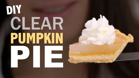 Clear Pumpkin Pie, Clear Pie, Crazy Desserts, Grant Achatz, Recipe Sauce, Pie And Mash, Pumpkin Pie Cheesecake, Sweet Pies, Zucchini Cake