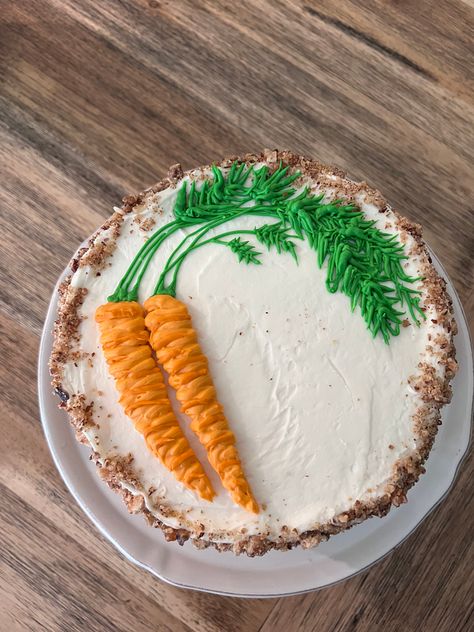 Best Carrot Cake Ever! Decorating A Carrot Cake, Carrot Cake Ideas, Carrot Cake Design, Best Carrot Cake Ever, Tasty Chocolate Chip Cookies, Life Is Wonderful, Dimples And Tangles, Best Carrot Cake, Pecan Pralines