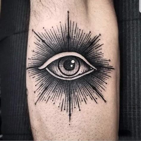 Tattoo Ideas Traditional, 3rd Eye Tattoo, Seeing Eye Tattoo, Ojo Tattoo, Eye Tattoo Ideas, All Seeing Eye Tattoo, Eye Ideas, Evil Eye Tattoo, Tattoo Traditional