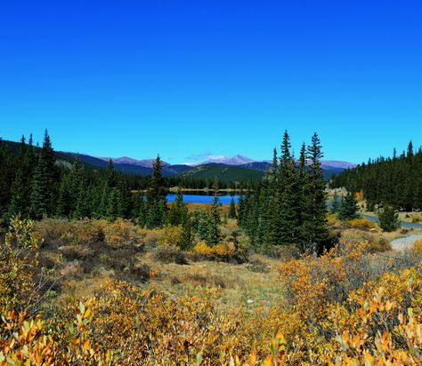 Echo Lake, Mt Evans Road, Colorado, Fall 2016 Colorado Fall, Echo Lake, Fall 2016, Colorado, Lake, Natural Landmarks, Road, Photography