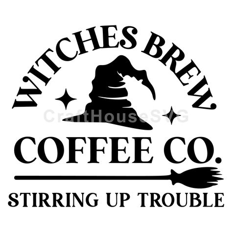 Witches Brew Svg, Free Vinyl Svg Files, Witch Saying, Svg Free Files For Cricut, Funny Koozies, Cricket Joy, Witchs Brew, Witches Brew Coffee, Tshirt Design Diy