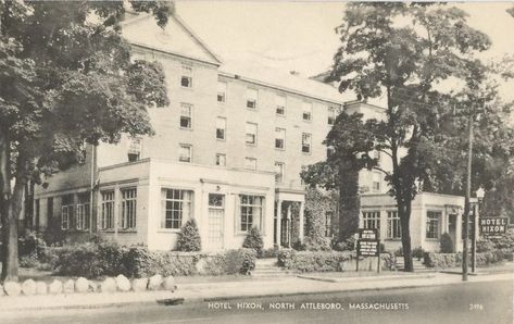 Attleboro Massachusetts, Vintage Hotel, Vintage Hotels, Mailing Envelopes, Please Stop, Beach Hotels, Photo Postcards, Vintage Postcard, Ancient Times