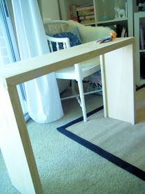 Build A Sofa Table, Sofa Table Diy, Build A Sofa, Ikea Dining Chair, Ikea Dining, Diy Console, Built In Sofa, Craft Table Diy, Long Sofa Table