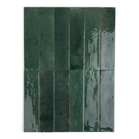 Emerald Tile, Spanish Finca, Dark Green Tile, Porcelain Superstore, Victorian Green, British Homes, Dark Green Walls, Zellige Tiles, Bathroom Fireplace