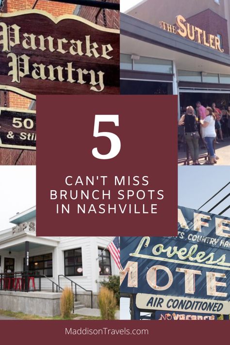 Brunch Nashville, Brunch In Nashville, Nashville Breakfast, Places In Nashville, Nashville Brunch, Nashville Tennessee Vacation, Bachelorette Brunch, Nashville Travel Guide, Nashville Food