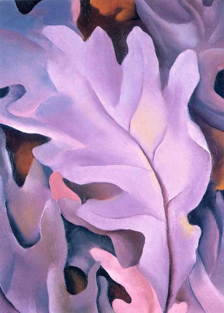 georgia o'keefe images | Georgia O'Keefe Georgia O'keefe Art, Georgia O Keeffe Paintings, O Keeffe Paintings, Purple Leaves, Georgia Okeefe, Grant Wood, Berthe Morisot, Alfred Stieglitz, Georgia O Keeffe