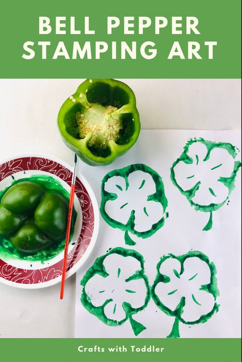 Food Positive, Preschool Food, March Crafts, St. Patrick's Day Crafts, St Patricks Day Crafts For Kids, St Patrick Day Activities, Food Play, Folding Origami, St Patrick's Day Crafts