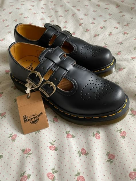 Mary Jane’s Doc Martens, Doc Martens Loafers Outfit, Downtown Girl Shoes, Doc Mary Janes, Platform Dr Martens Outfit, Doctor Martens Outfit, Mary Janes Docs, Mary Jane Shoes Outfit Dr Martens, Doc Martens Mary Janes Outfit